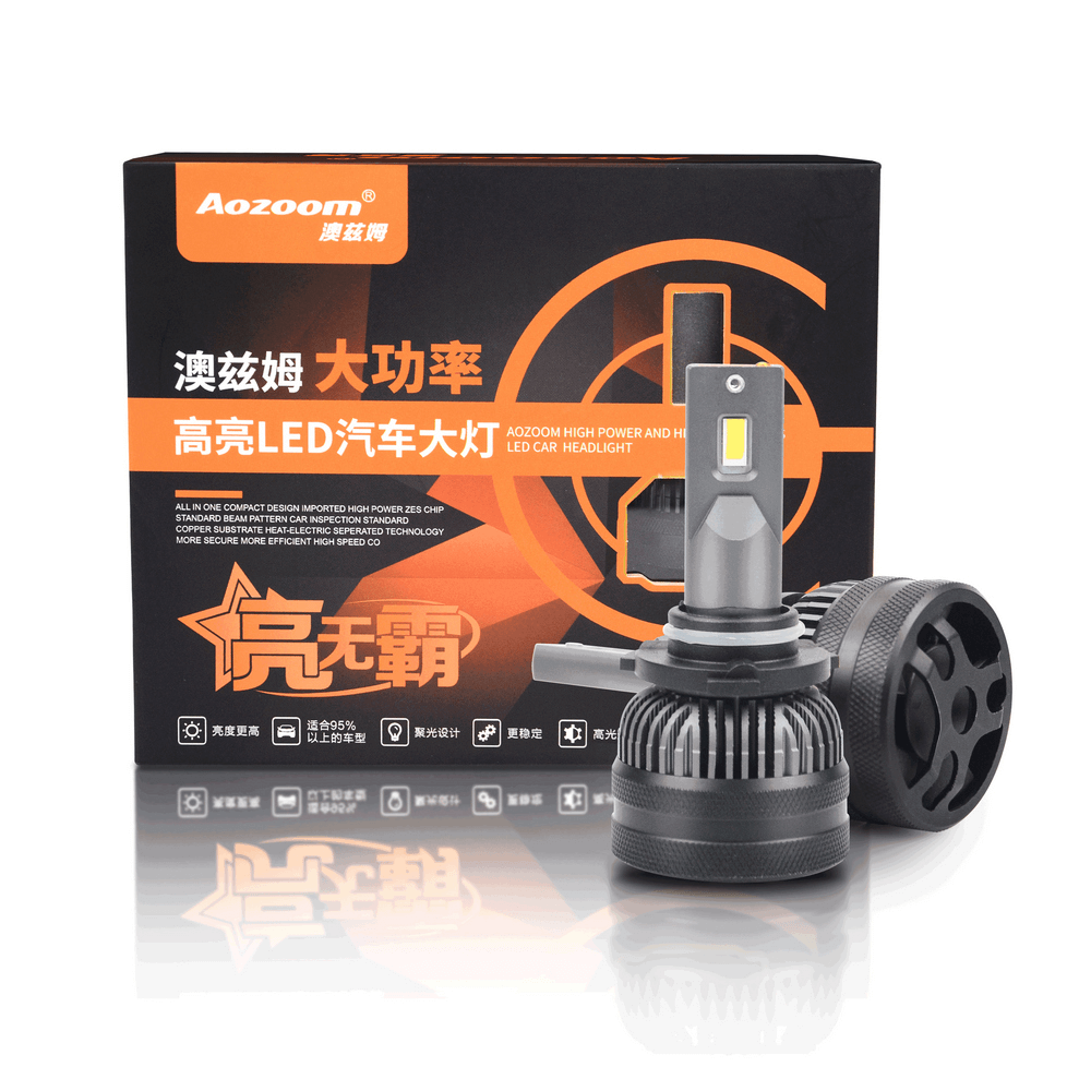 Aozoom L8 High Power LED Headlight Bulb for 12V Automobile